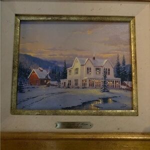 Thomas Kinkade “the lights of home” #742/2500